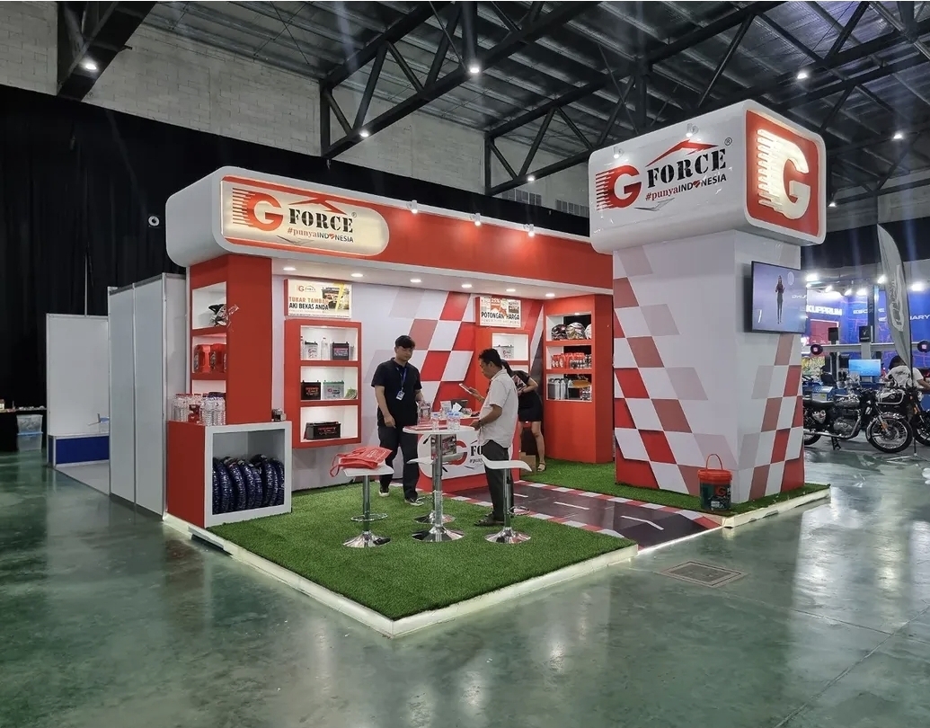 Sewa Booth Desain Spesial Makassar