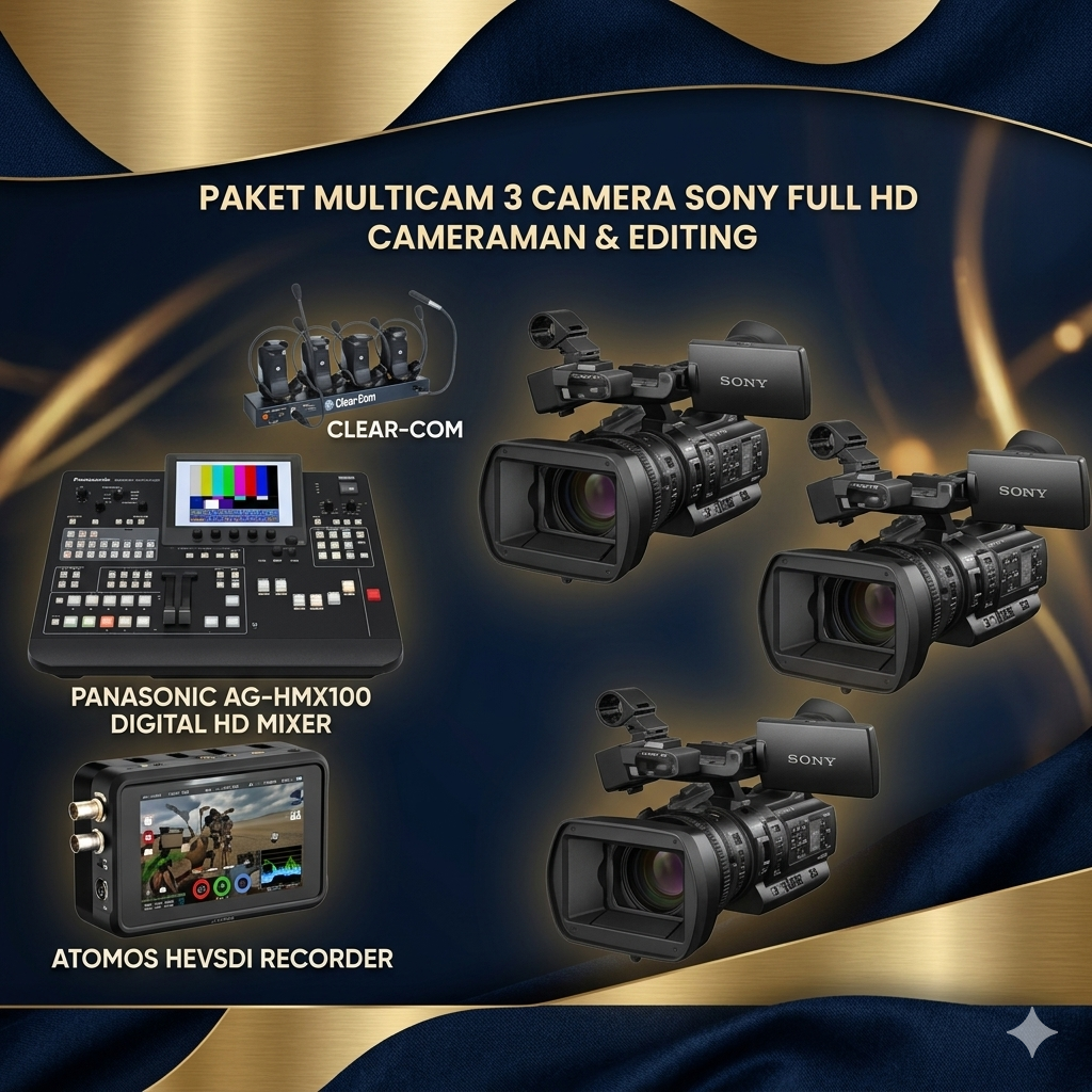 Sewa Live Cam 3 Kamera