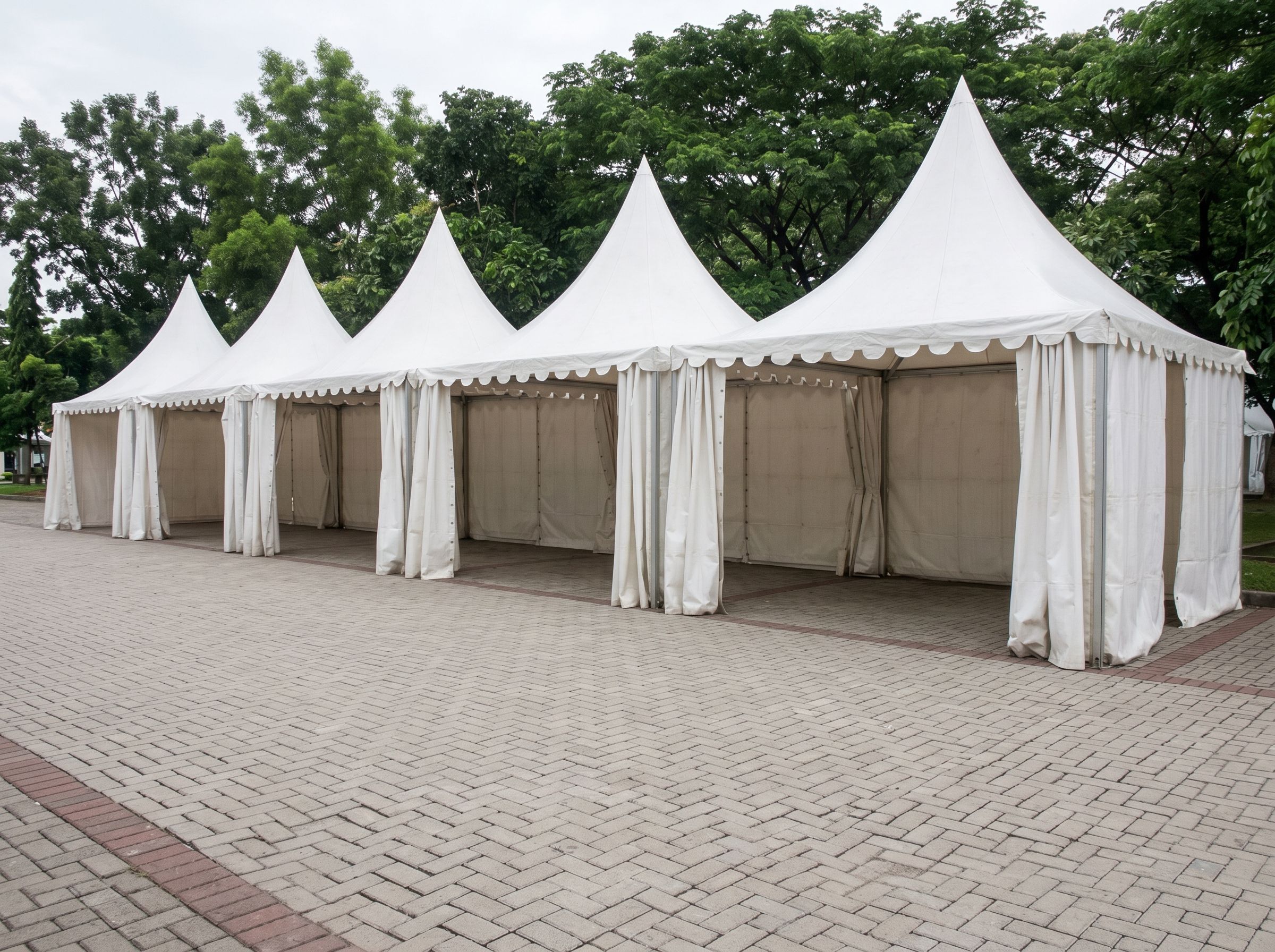 Sewa Tenda Sanafil 4 x 4 m Standar