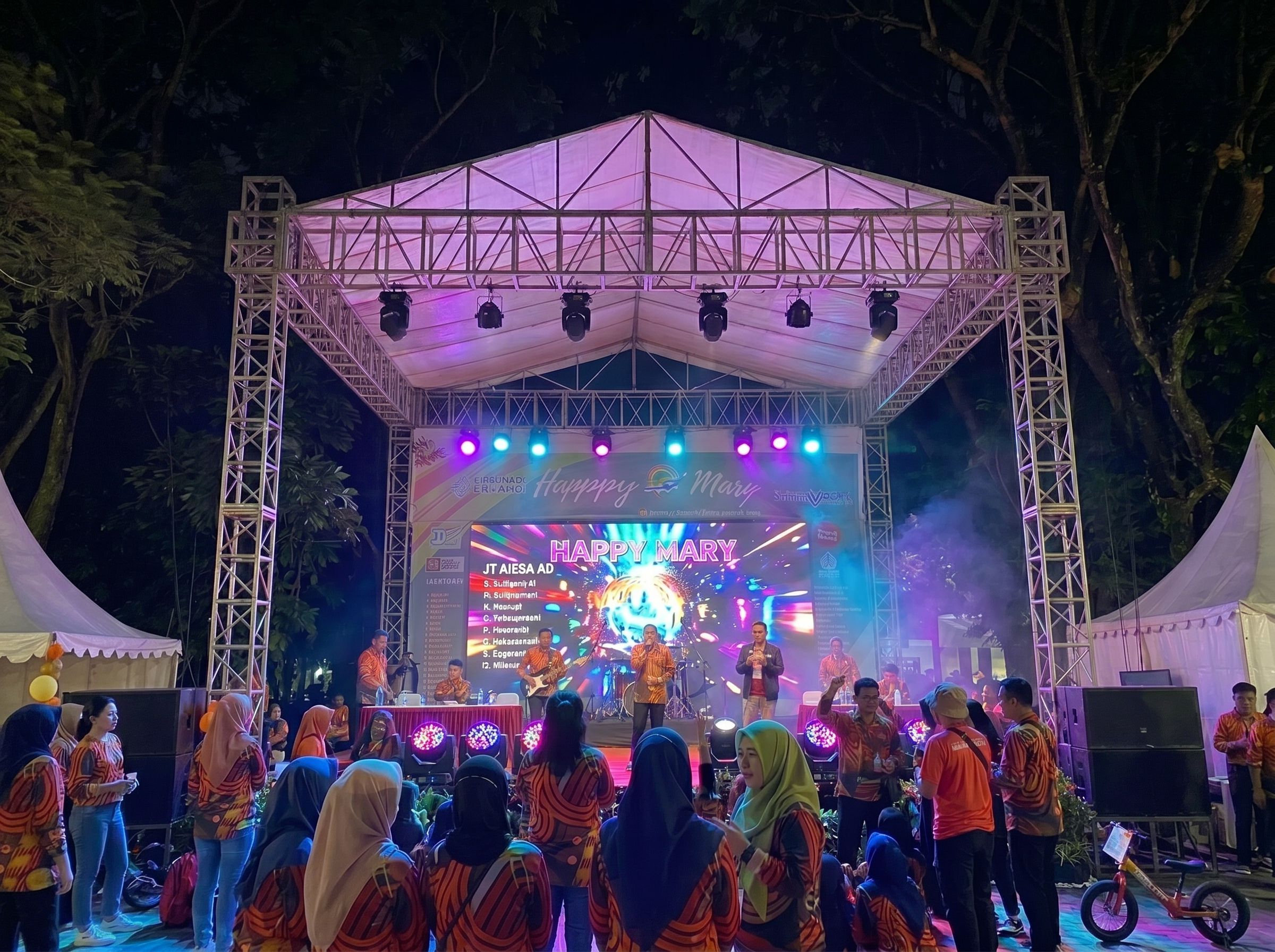 Sewa Panggung Rigging Alumunium 6 x 8 m