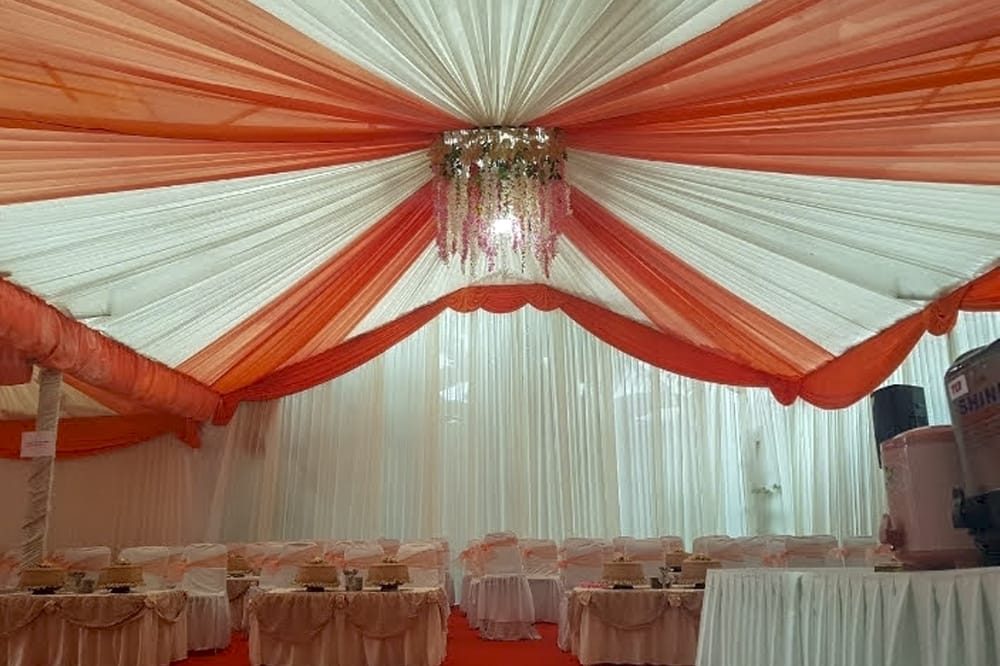 Sewa Tenda Hall 5 x 10 m Dekorasi