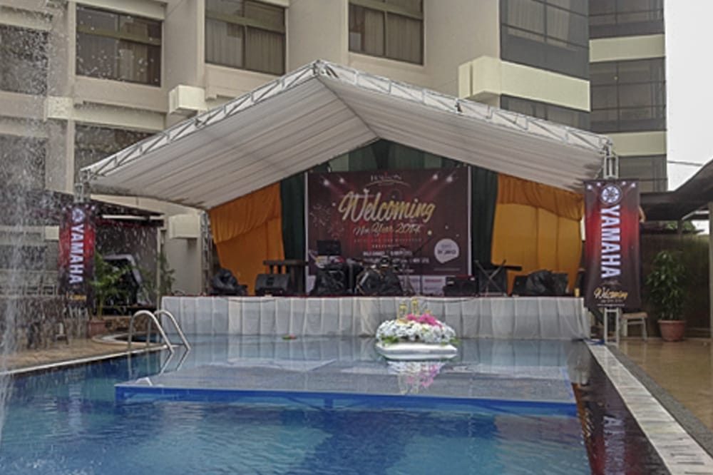 Sewa Panggung Atap Hall 5 x 10 m