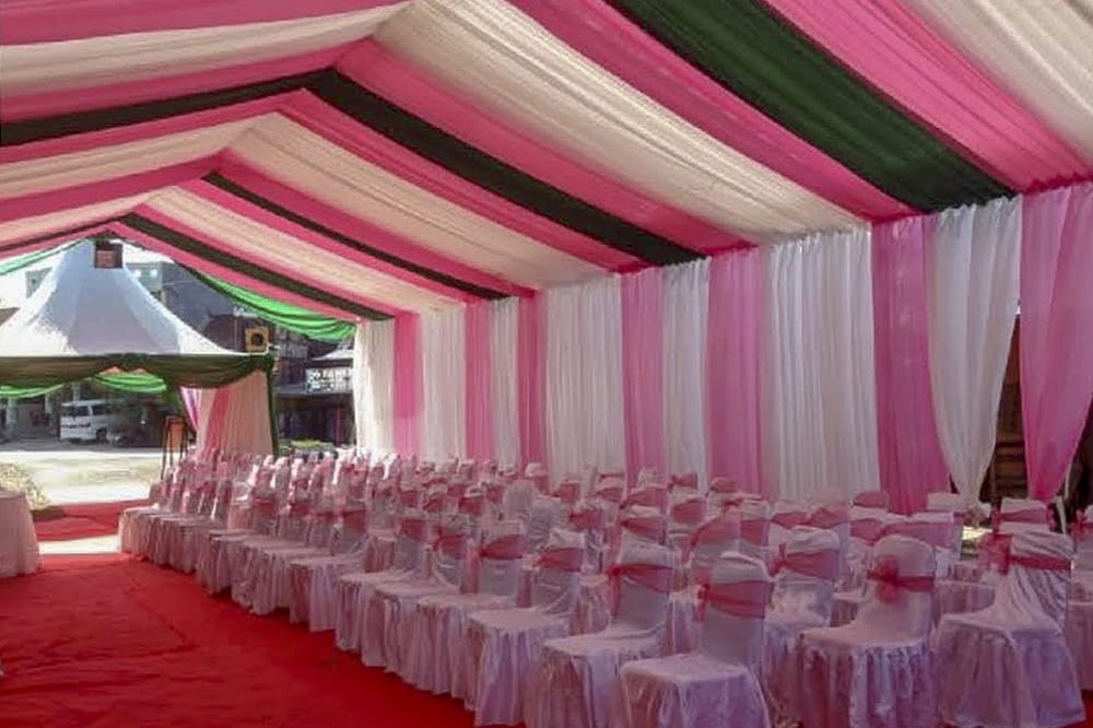 Sewa Tenda Hall 4 x 6 m Dekorasi