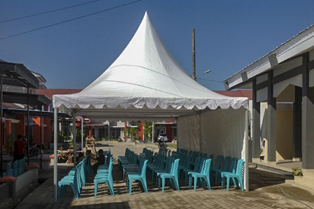 Sewa Tenda Sanafil 4 x 4 m Standar