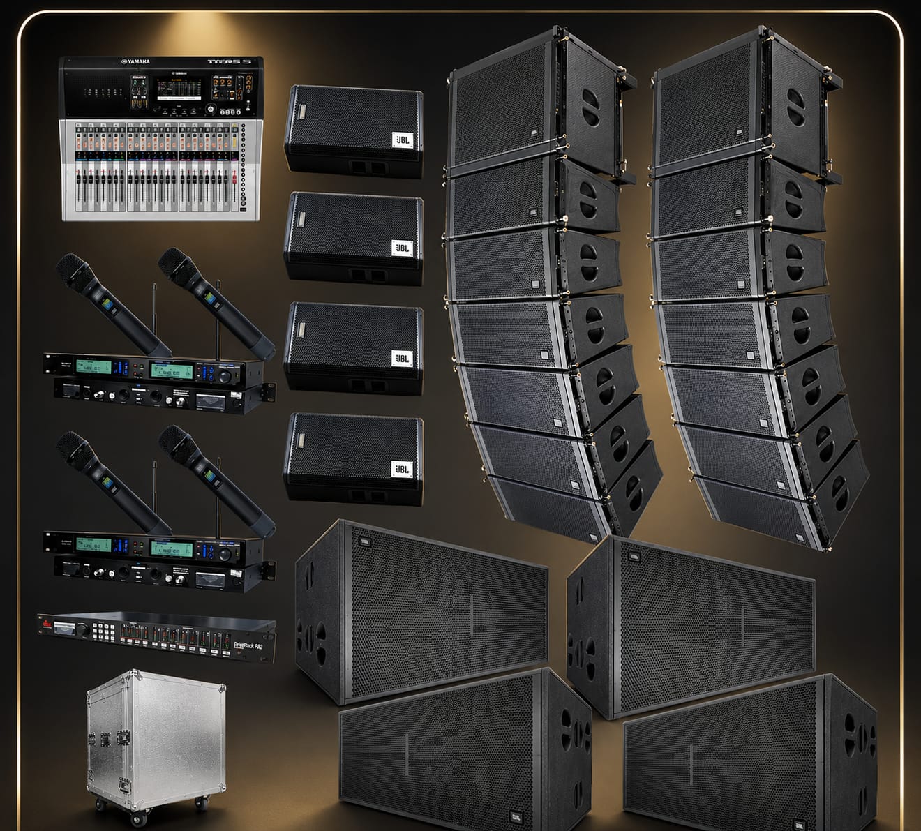 Sewa Sound System 20.000 watt