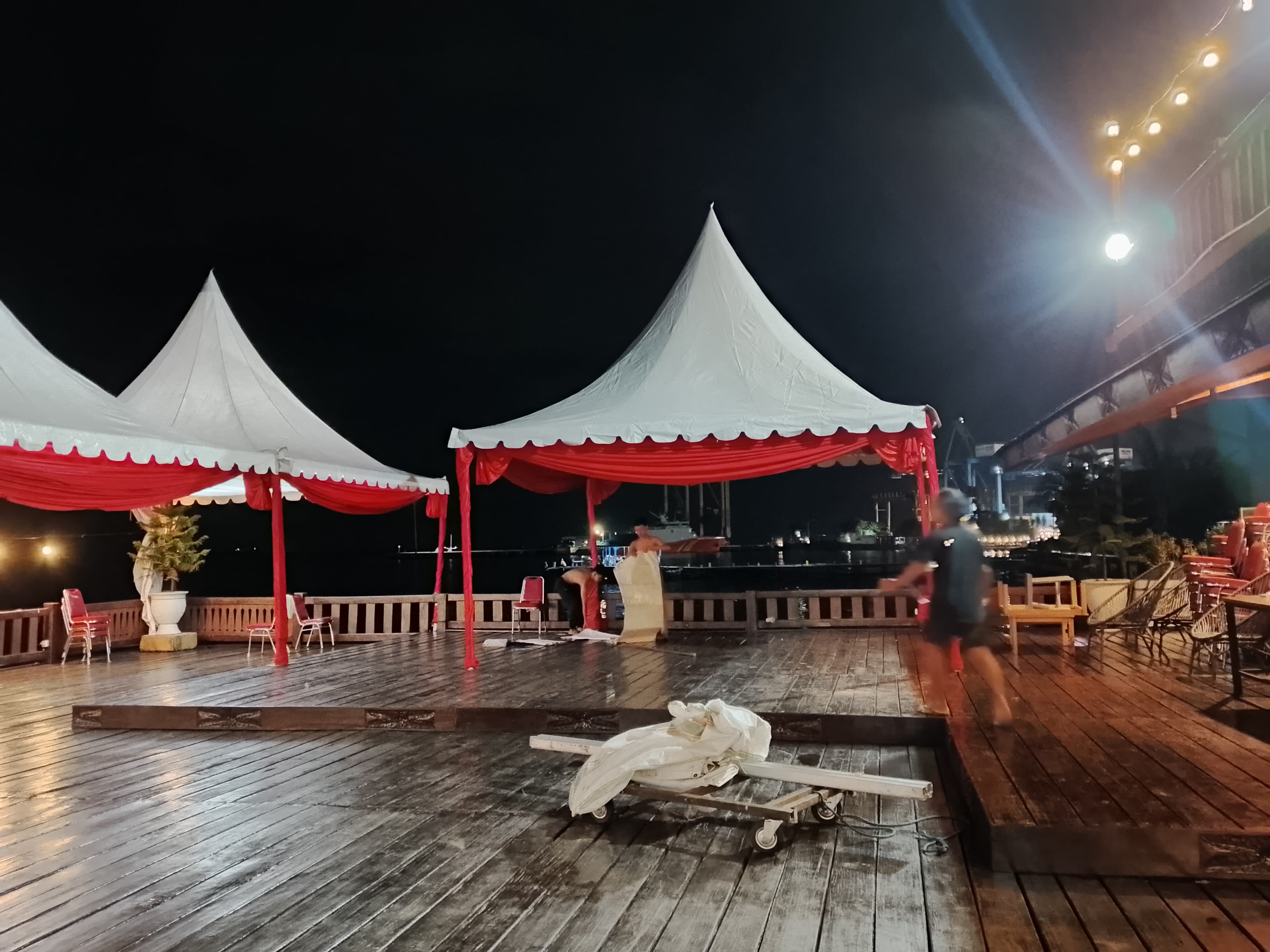 Sewa Tenda Sarnafil 3x3